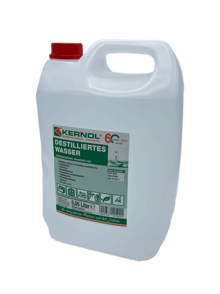 Destilliertes Wasser