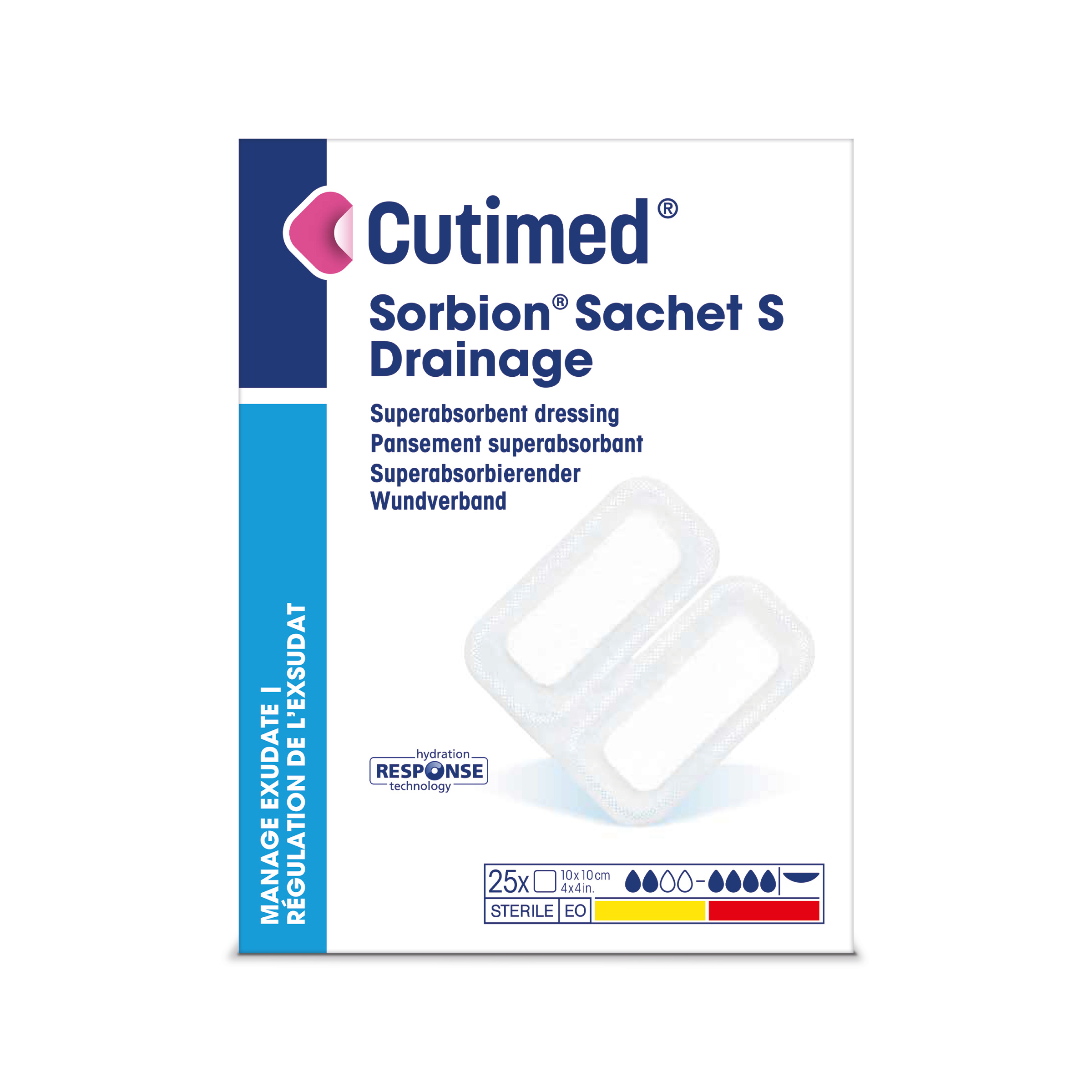 essity Cutimed® Sorbion® Sachet S Drainage