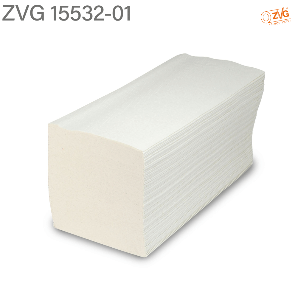 ZVG zetForm® Falthandtücher, Vollentfaltung, 2-lagig