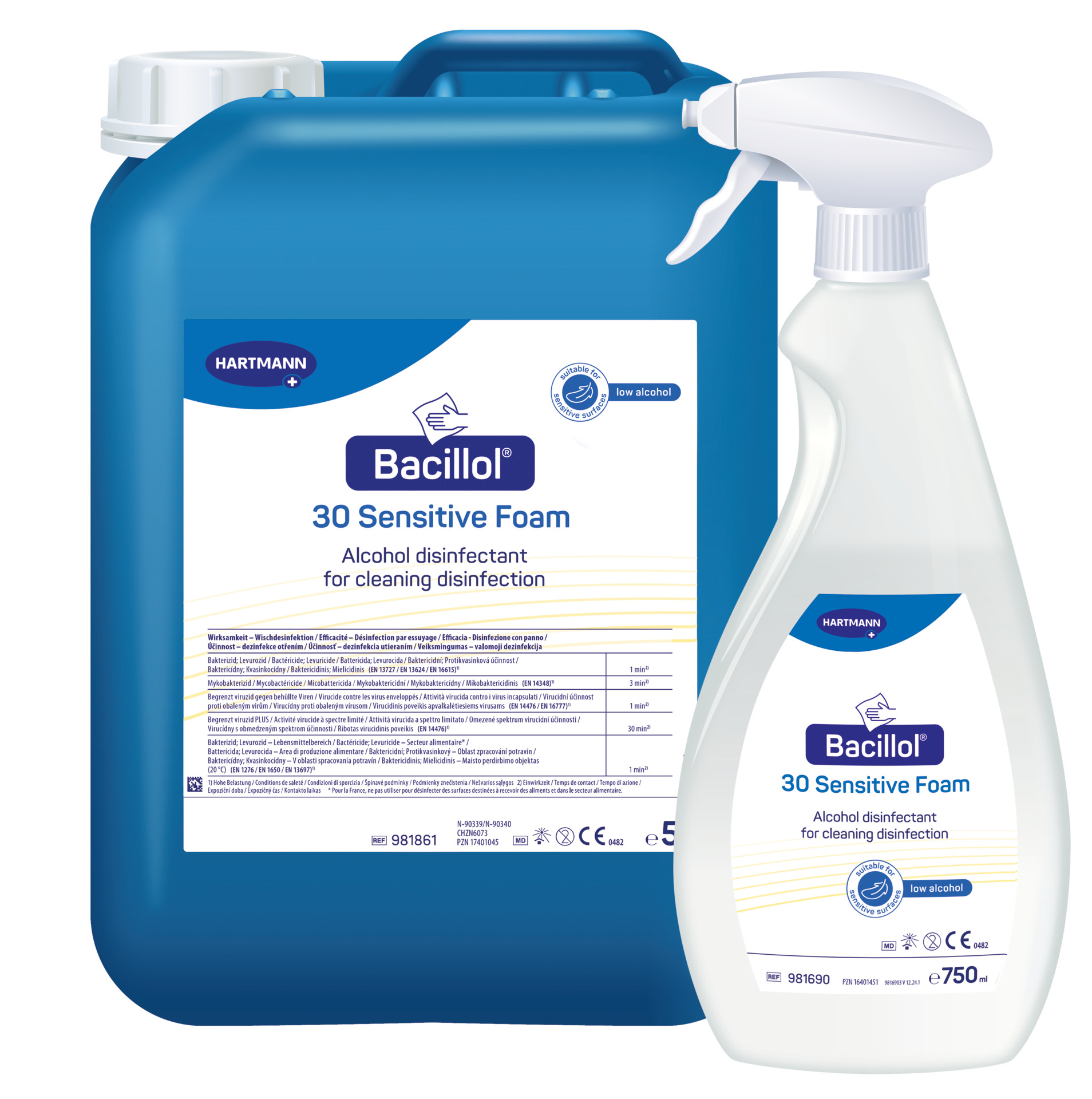 Hartmann Bacillol® 30 Sensitiv Foam