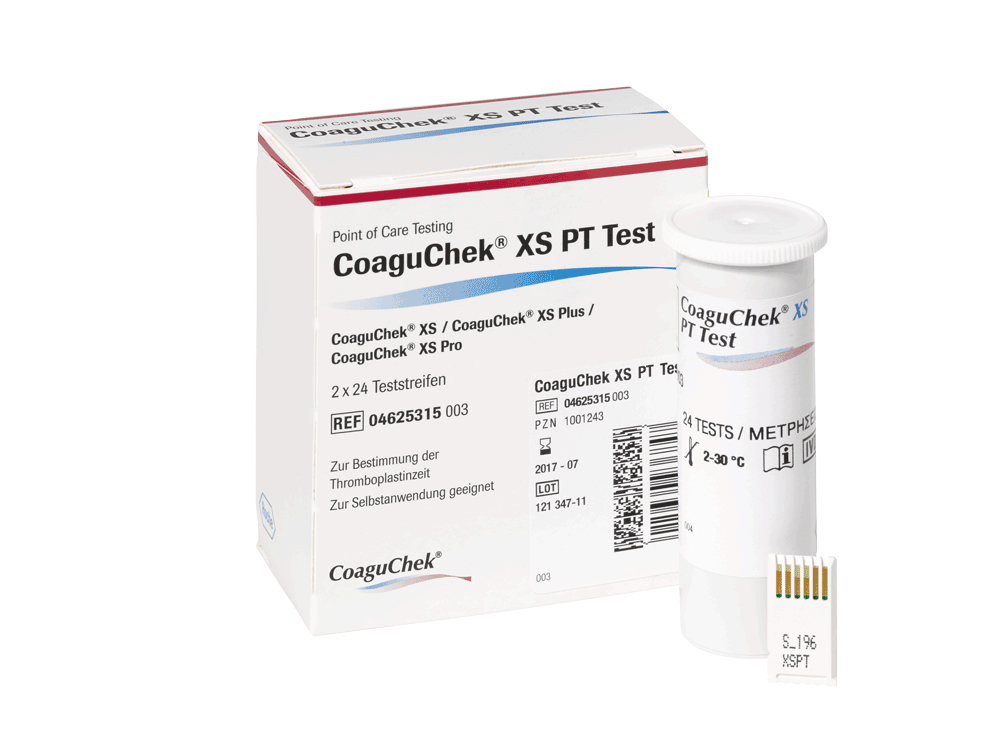 Roche CoaguChek XS Test für CoaguChek XS Plus