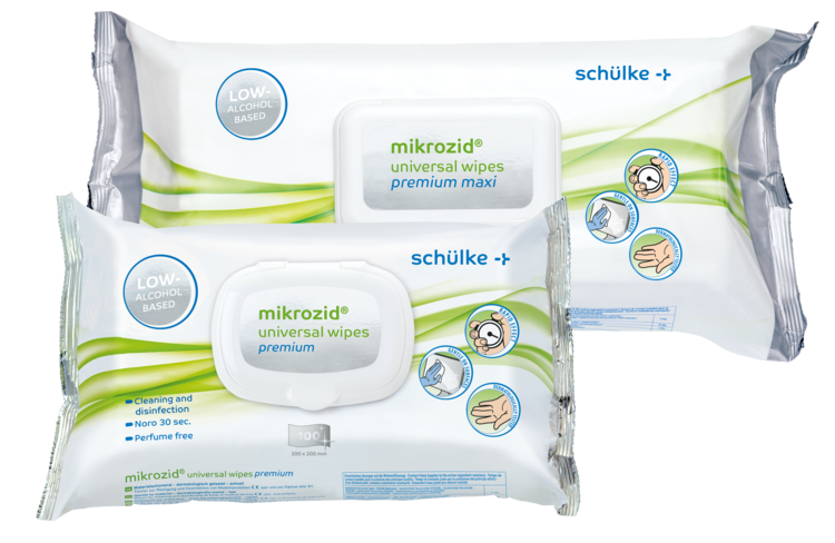 Schülke mikrozid® universal wipes premium Flächendesinfektion