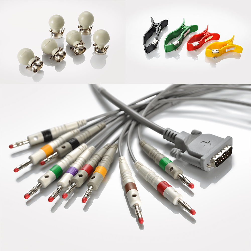 Mindray EKG-Stammkabel-Set mit Bananensteckern für BeneHeart R300/R700