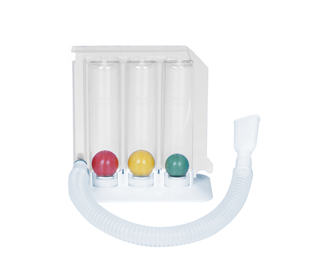 Russka Atemtrainer mit drei Bälle