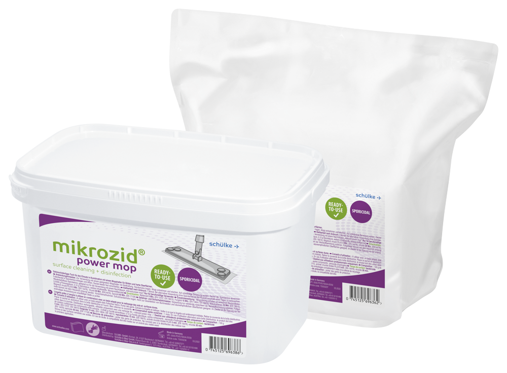 Schülke mikrozid® power mop Flächendesinfektion