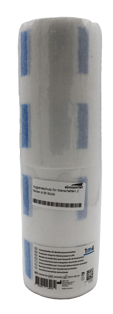1m4 Hygienestreifen für Blutdruckmanschette