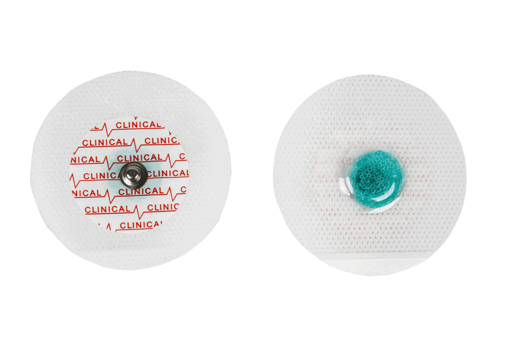 Diagramm Halbach EKG-Einmalelektrode - Vlies