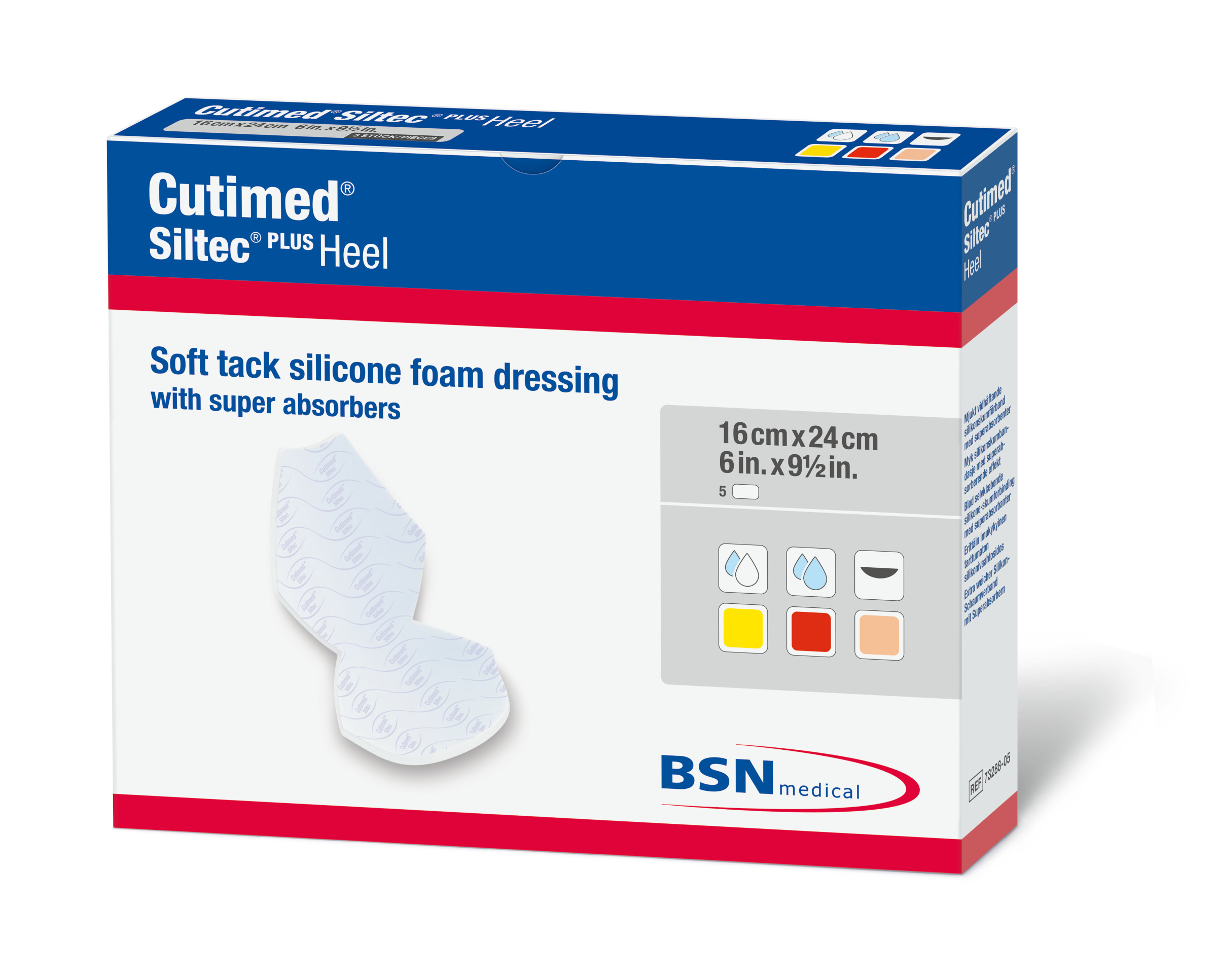 essity Cutimed® Siltec® Plus Heel