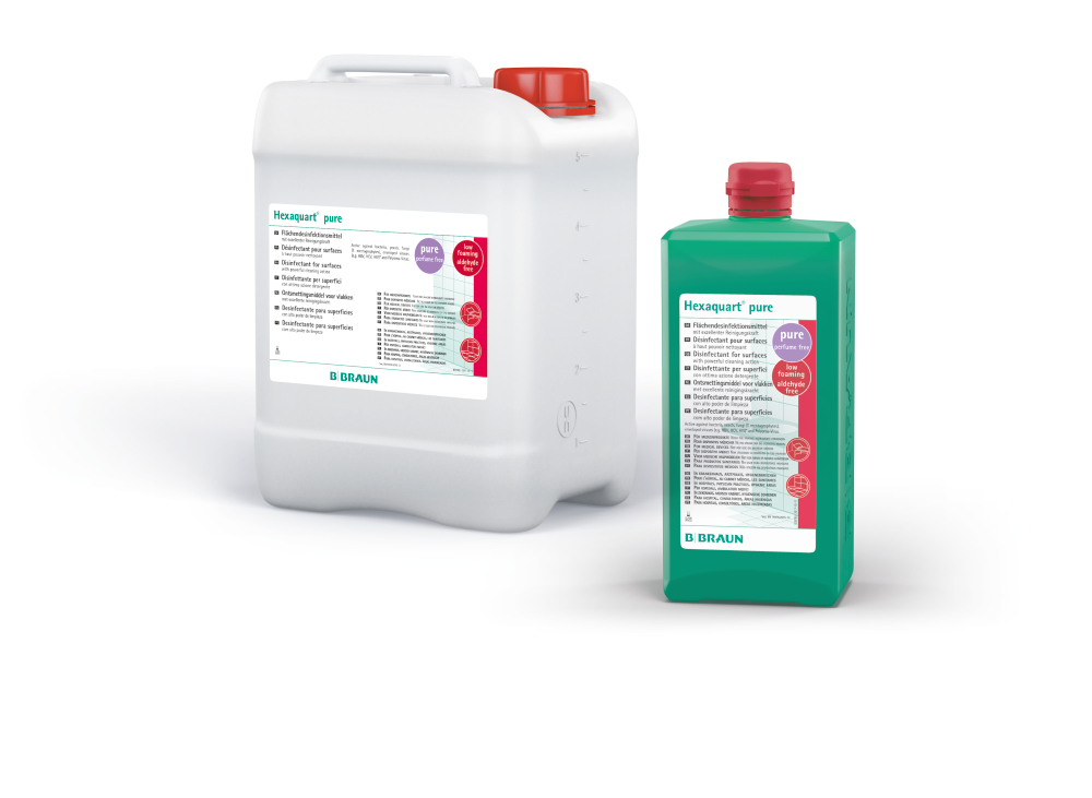 B. Braun Hexaquart® pure Flächendesinfektionsmittel