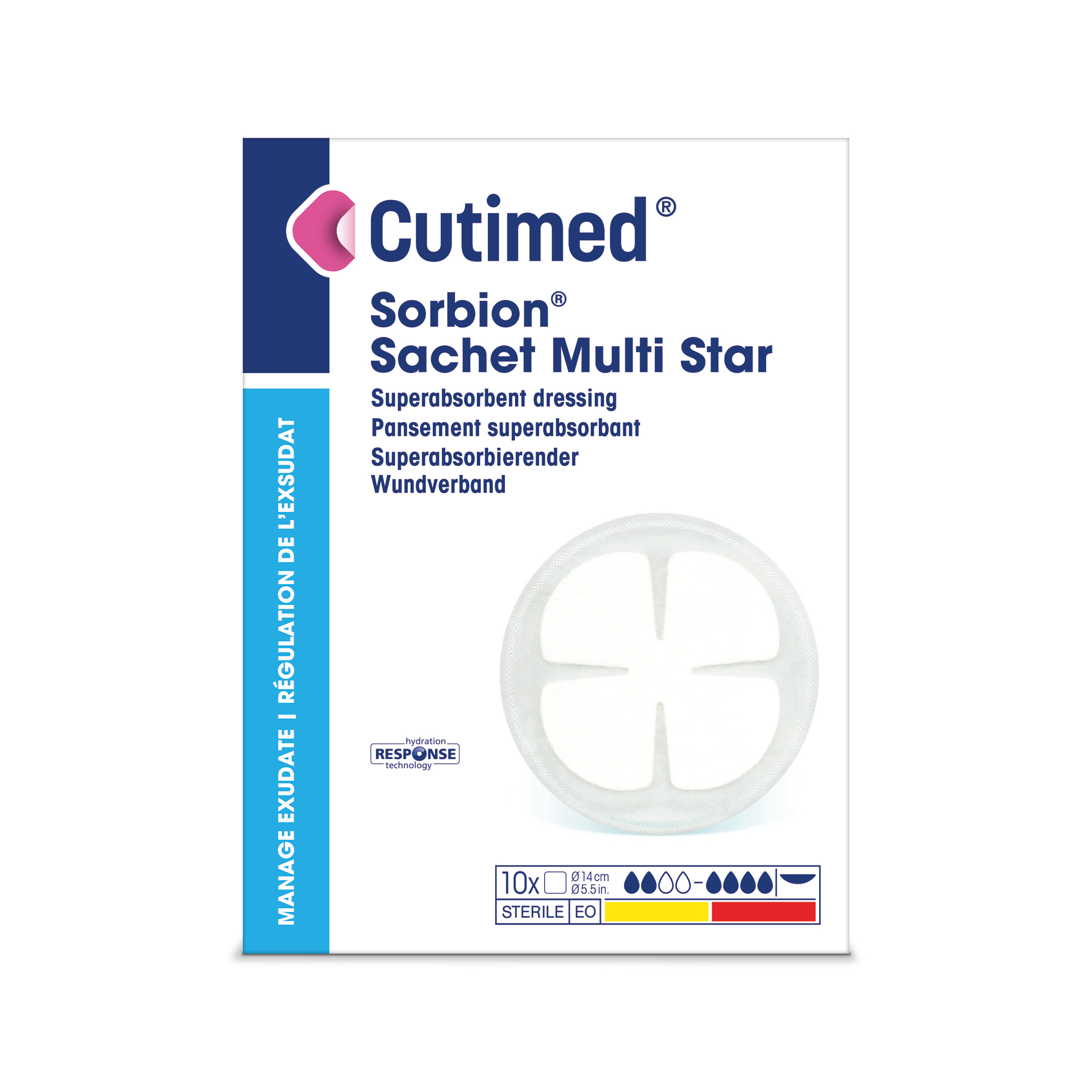 essity Cutimed® Sorbion® Sachet Multi Star