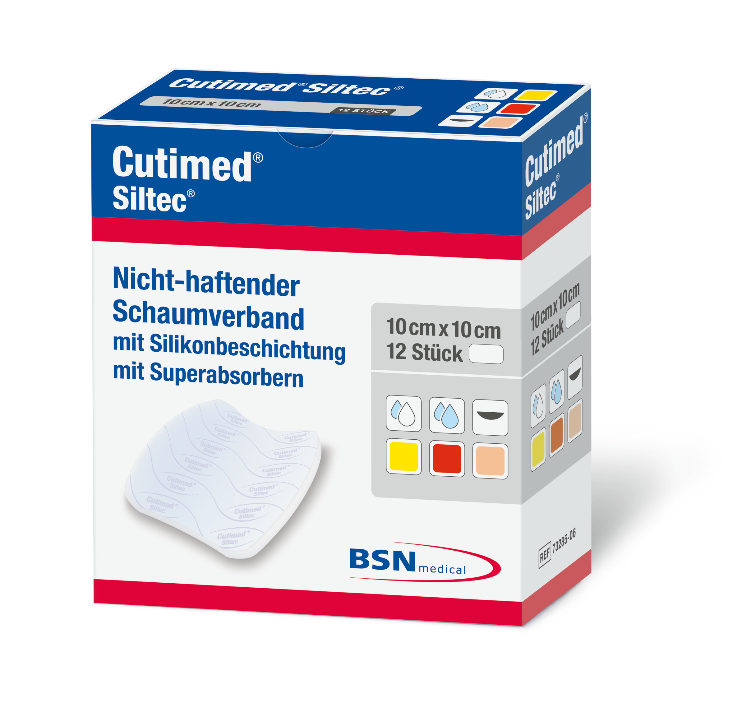 essity Cutimed® Siltec® Schaumverband