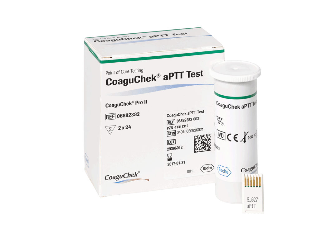 Roche CoaguChek aPTT Test für CoaguChek® Pro II