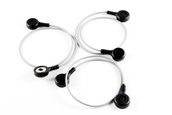 custo Kabeladapter-Set für Klebeelektroden