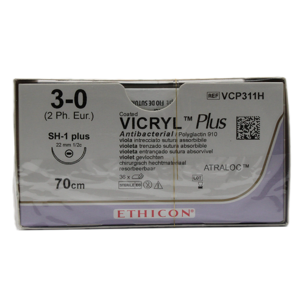 Ethicon VICRYL® Plus violett geflochten