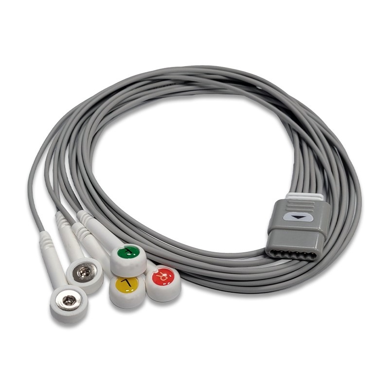 medical ECONET EKG-Kabel (Druckknopf) für Biolight M850