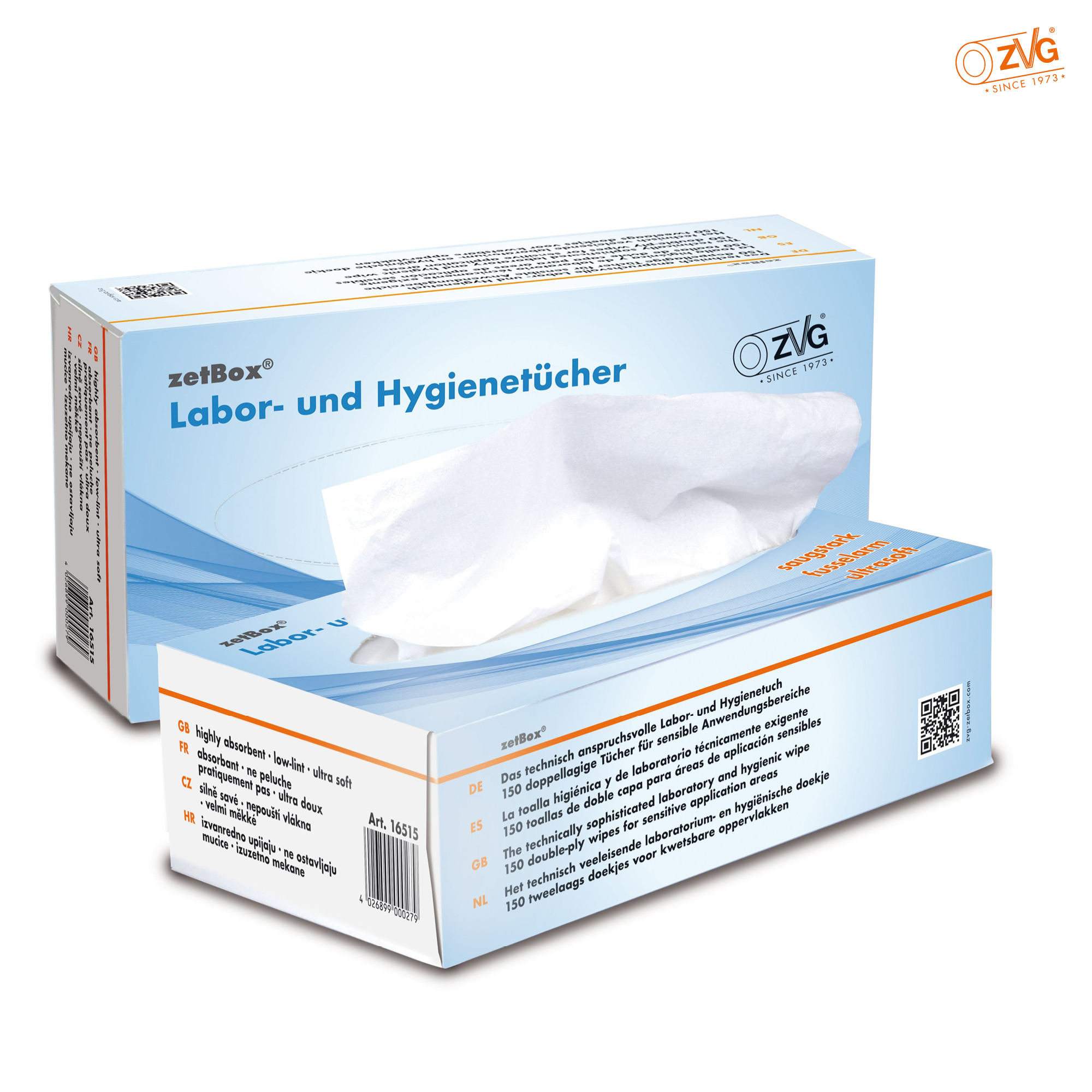 ZVG zetBox® Hygienetücher