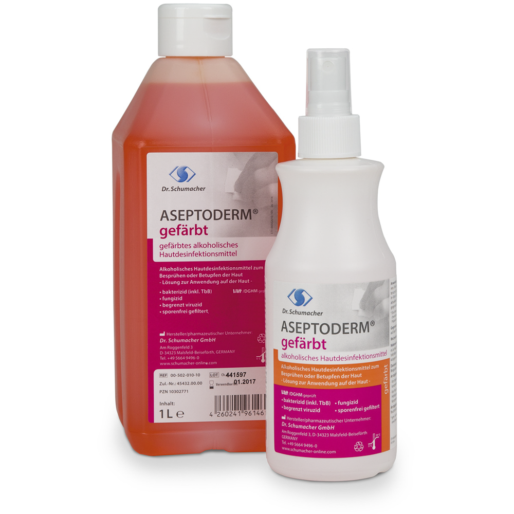 Dr. Schumacher ASEPTODERM® GEFÄRBT - Hautdesinfektion