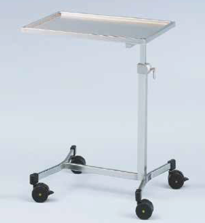 SCHMITZ Instrumentenzureichetisch mit manuelle Höhenverstellung