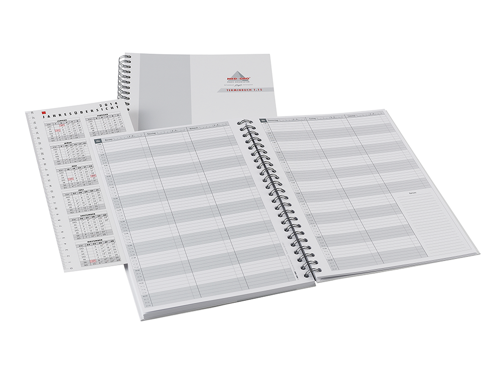 MED+ORG Terminbücher