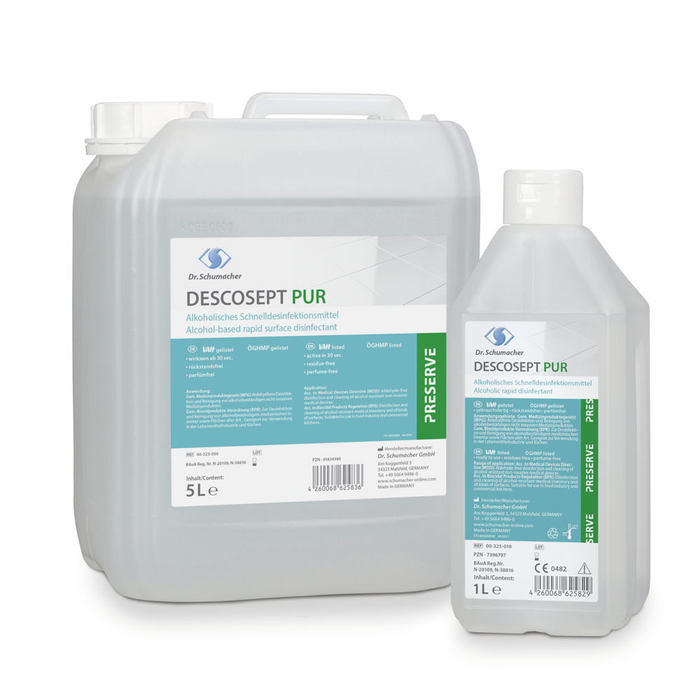 Dr. Schumacher DESCOSEPT® PUR - Flächendesinfektionsmittel