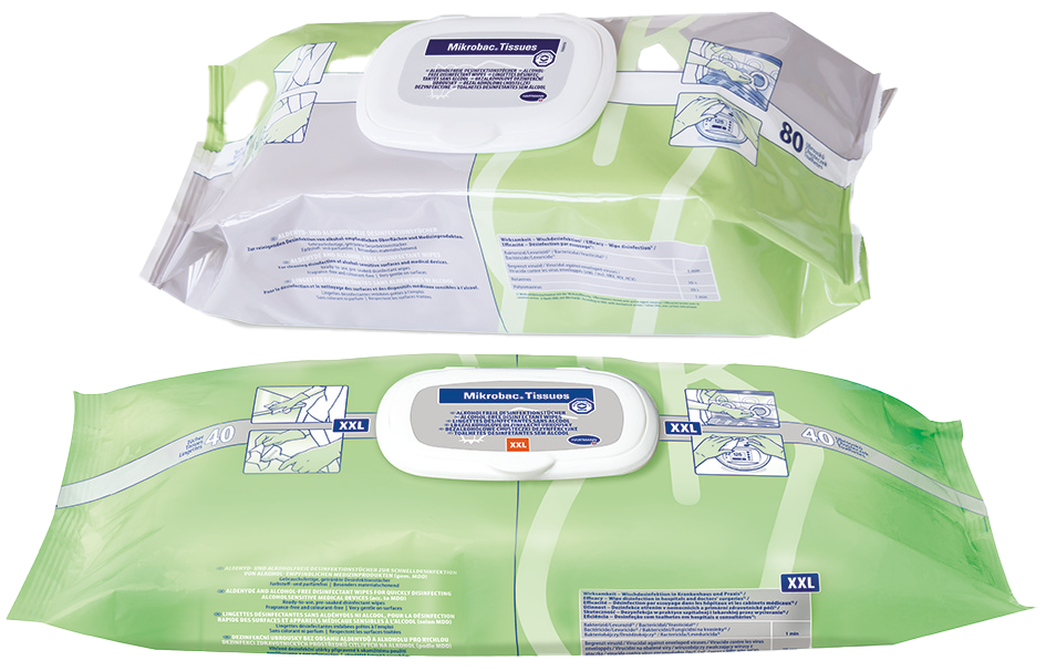 Hartmann Desinfektionstücher Mikrobac® Tissues